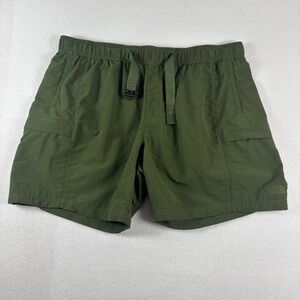 The North Face Mens XXL Class V Belted Cargo Shorts Olive Green NF0A55V8